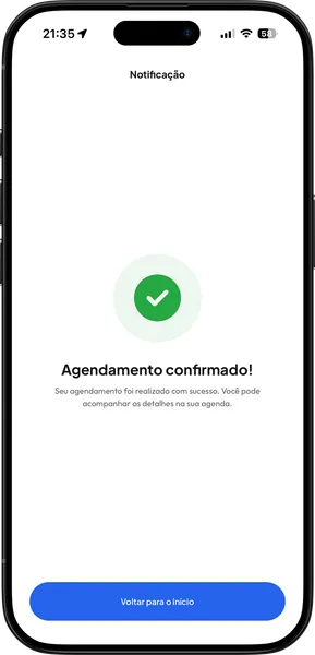 Appointment confirmation